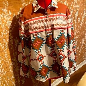 Magellan shirt/jacket southwest style